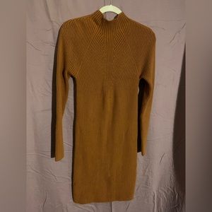 Forever21 Contemporary Ribbed Sweater Dress
